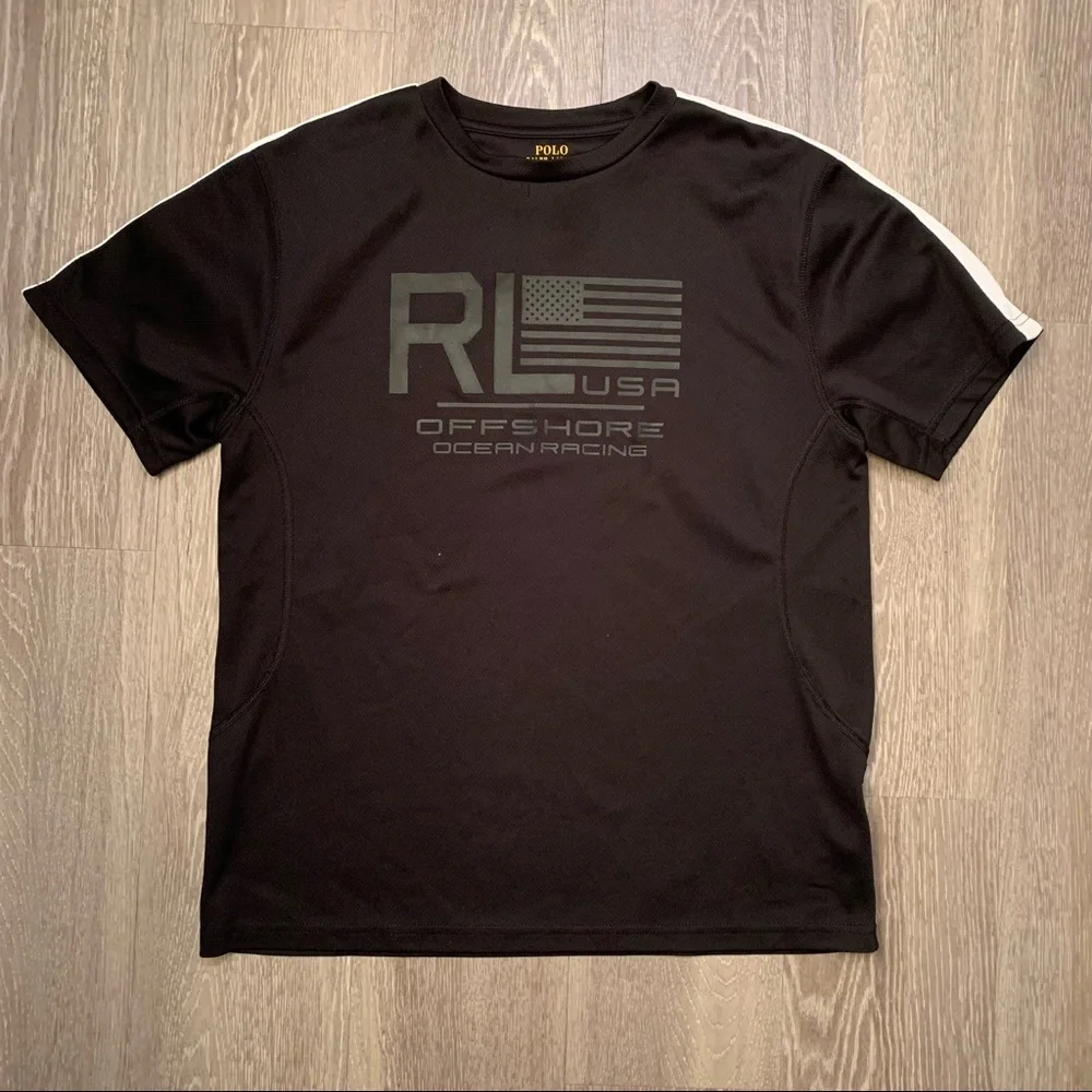 Polo Ralph Lauren Offshore Ocean Racing Athletic Shirt Youth Size Large (14-16)‎